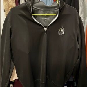 Men’s Tennis Laver Cup Black 1/4 Zip Pullover Fairway & Greene Size Small
